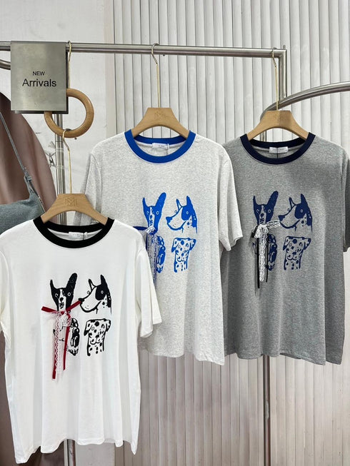 Women Casual Print T-Shirts
